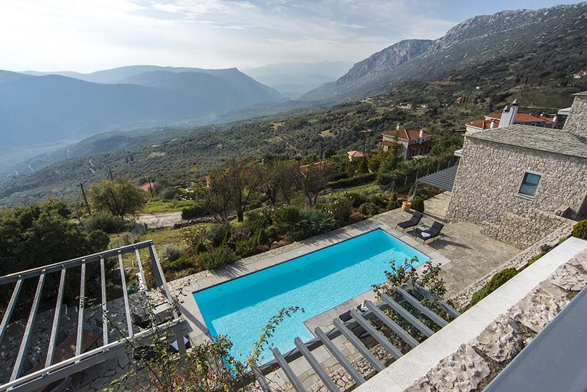 Elafivolia Arachova Suites Esterno foto