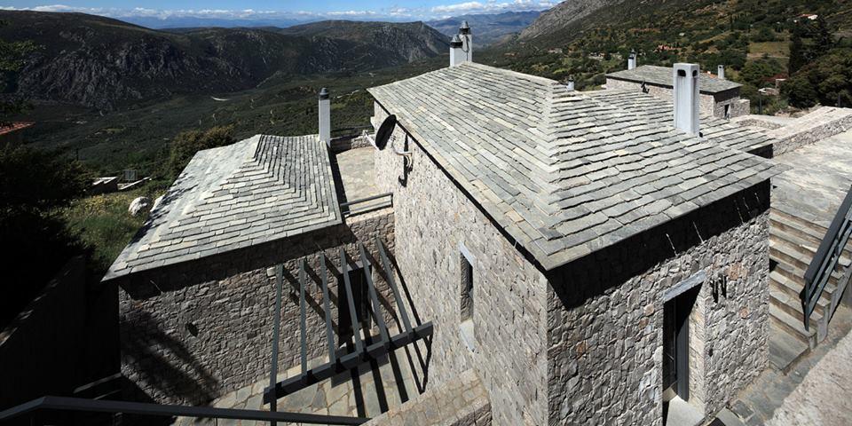 Elafivolia Arachova Suites Esterno foto